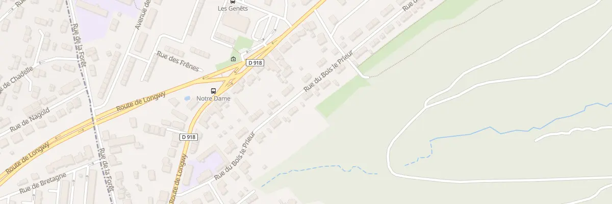 Plan du 14 Rue du Bois le Prieur à Mont-Saint-Martin