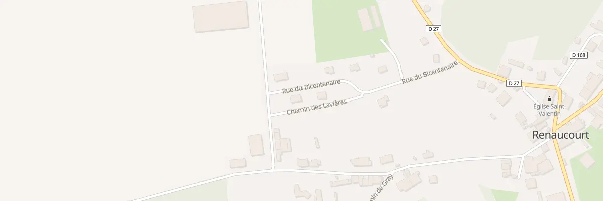 Plan du 9 Lot des Lavieres à Renaucourt