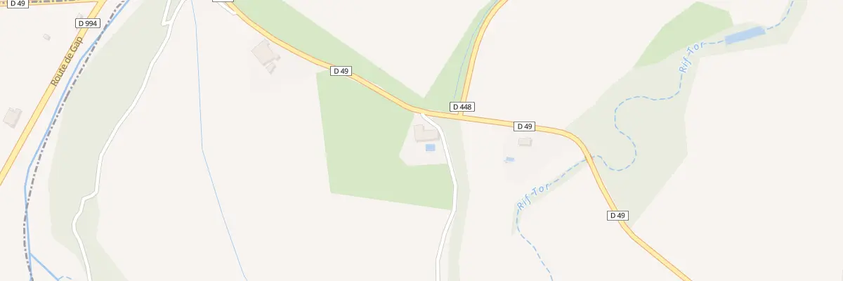 Plan du 5015 Chantard à Chabestan