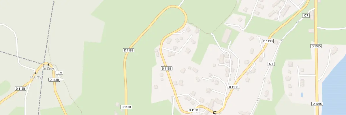 Plan du 840 Rte du Col des Creys à Saint-Théoffrey