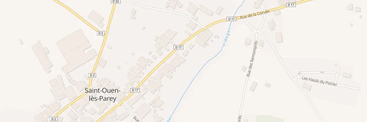 Plan du 8 Rue de la Corvée à Saint-Ouen-lès-Parey