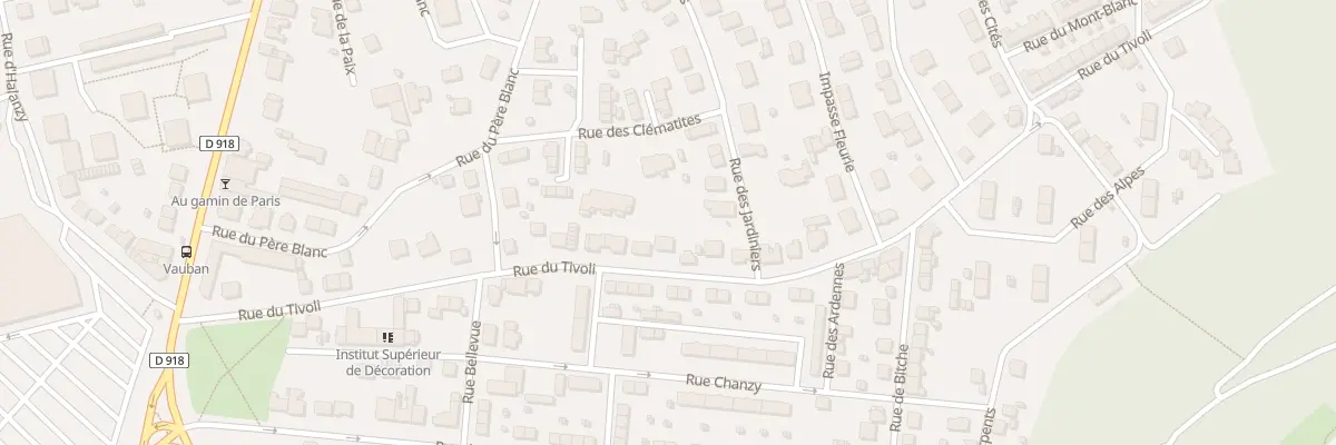 Plan du 23 Rue du Tivoli à Longwy