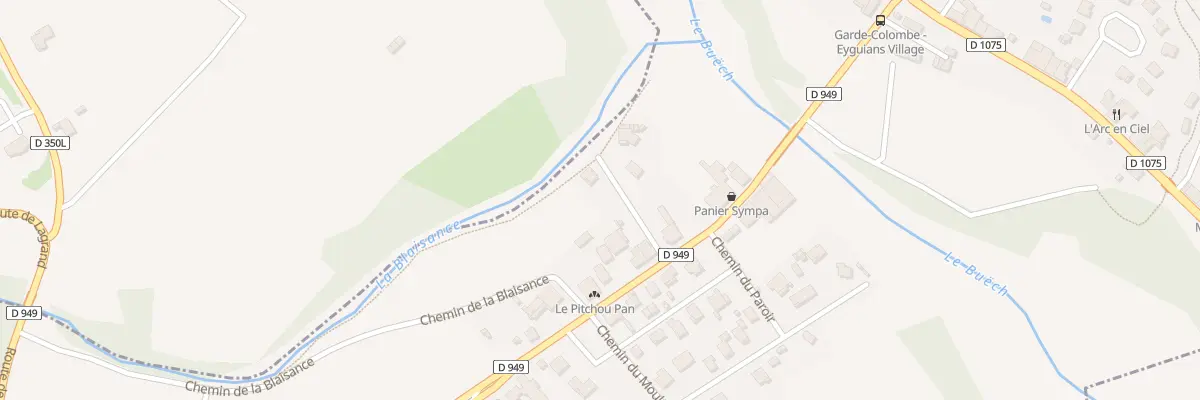 Plan du 5134 Le Paroir à Garde-Colombe