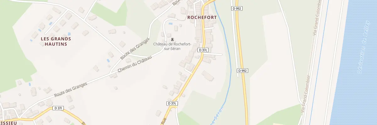Plan du 10 Imp des Terrasses à Cressin-Rochefort