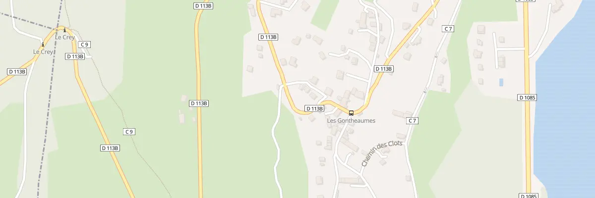 Plan du 5020 Rte du Col à Saint-Théoffrey