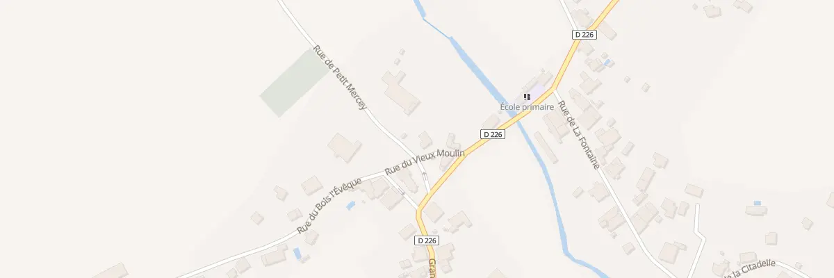 Plan du 4 Rue du Vieux Moulin à Évans