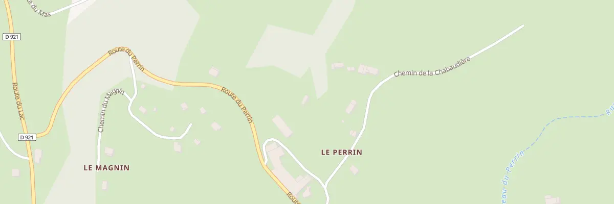 Plan du 129 Che de la Chabaudière à Attignat-Oncin