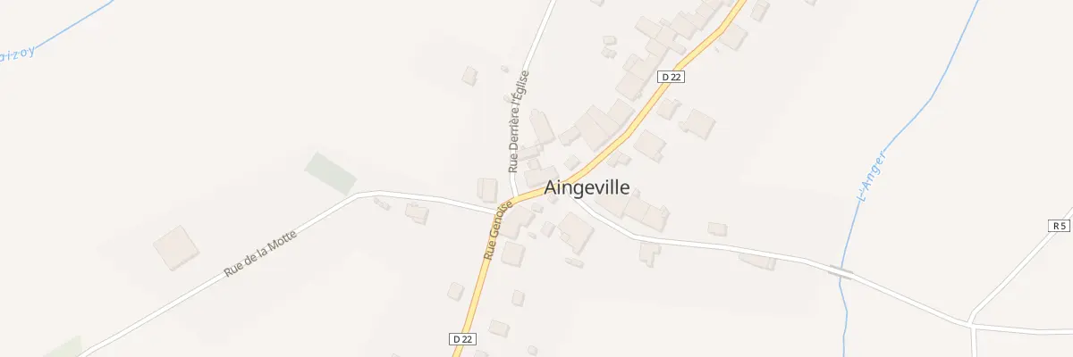 Plan du 5 Rue Genoise à Aingeville