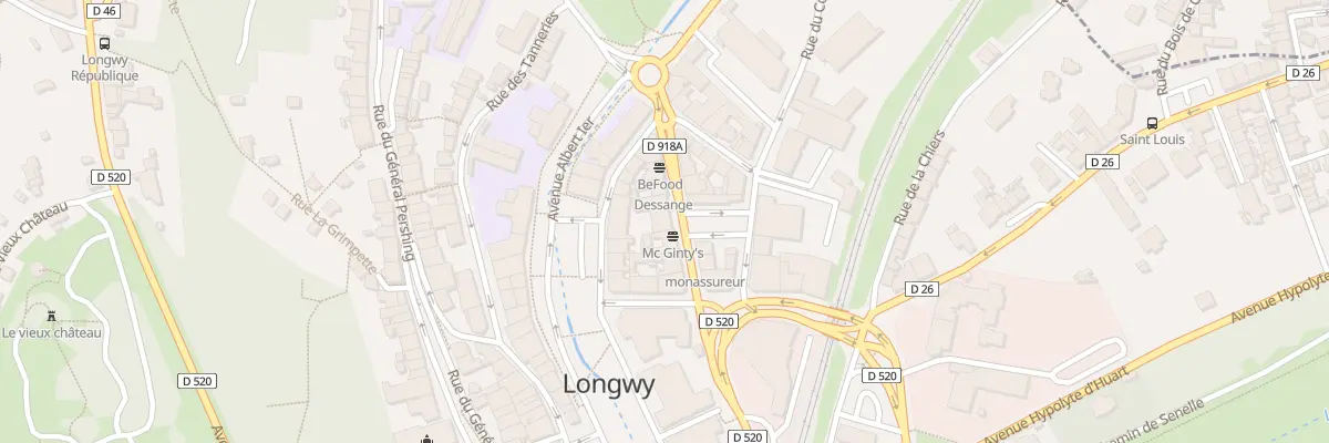 Plan du 5 Av de Saintignon à Longwy