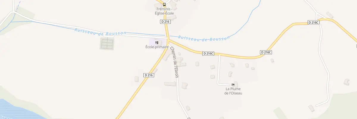 Plan du 39 Che de l’Ebron à Tréminis