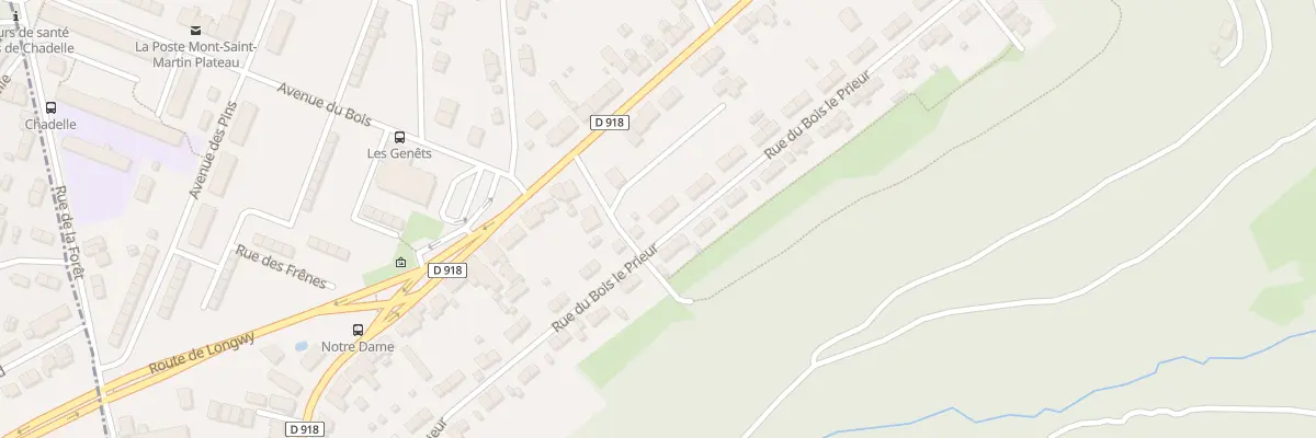 Plan du 35 Rue du Bois le Prieur à Mont-Saint-Martin