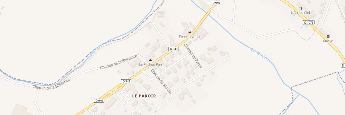 Plan du 13 Rte d’Orpierre à Garde-Colombe