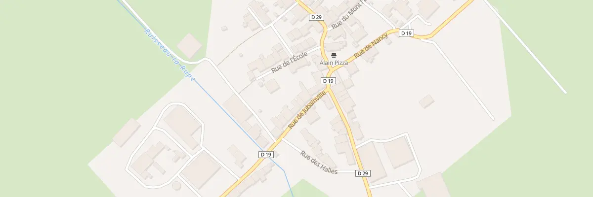 Plan du 50 Rue de Jubainville à Ruppes