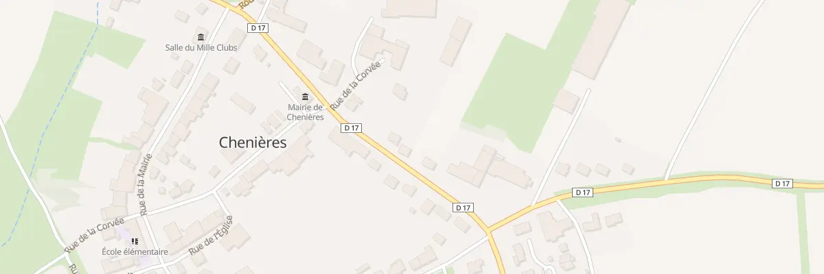 Plan du 15 Rue des Tilleuls à Chenières