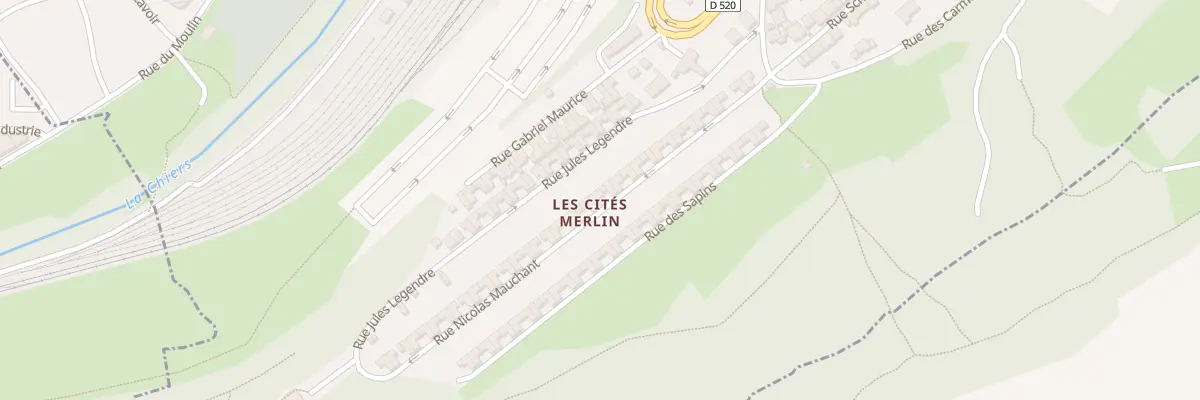 Plan du 30 Rue Nicolas Mauchant à Longwy