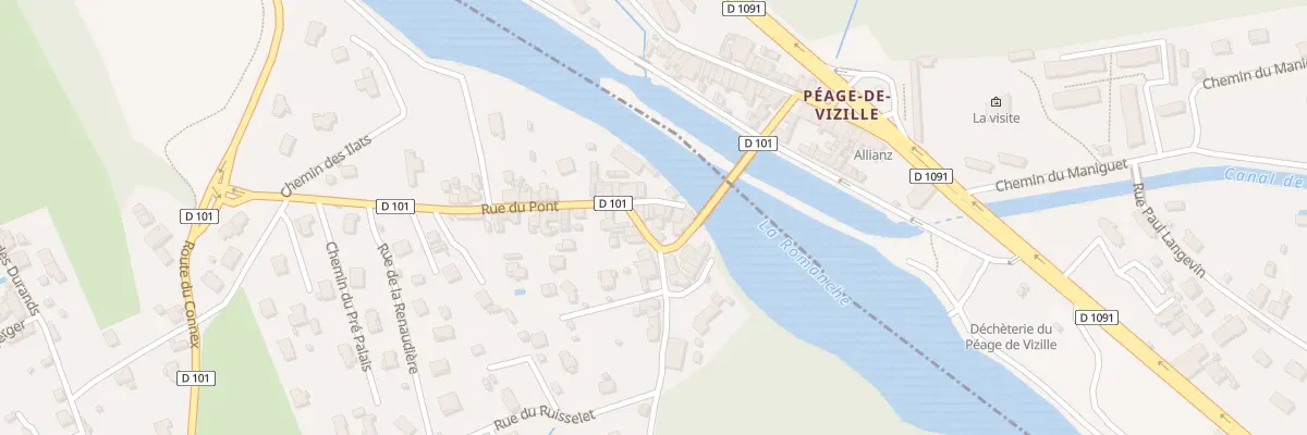 Plan du 5053 Rue du Pont à Saint-Pierre-de-Mésage