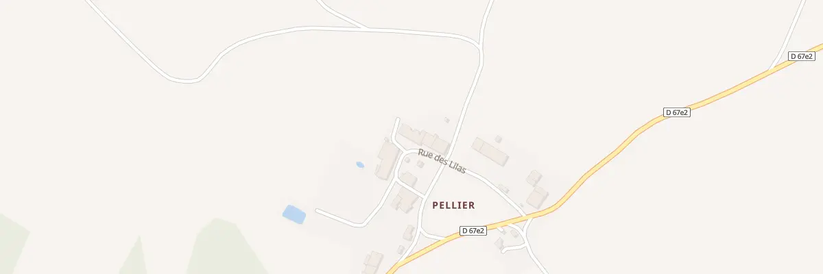Plan du 120 Rue des Lilas Pellier à Charcier
