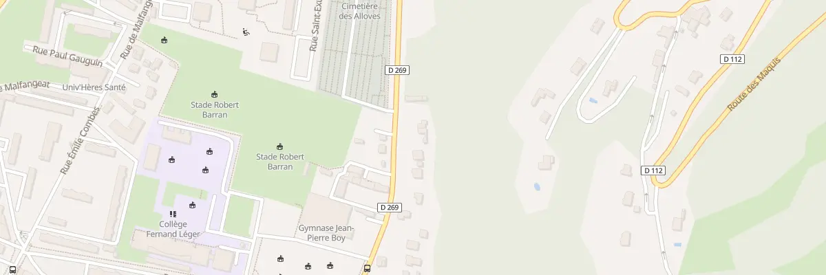 Plan du 123 Av de la Galochere à Saint-Martin-d’Hères