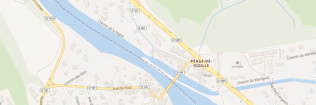 Plan du 176 Rue du Maquis de l’Oisans à Vizille