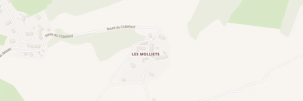 Plan du 49 Che des Molliets à Yenne