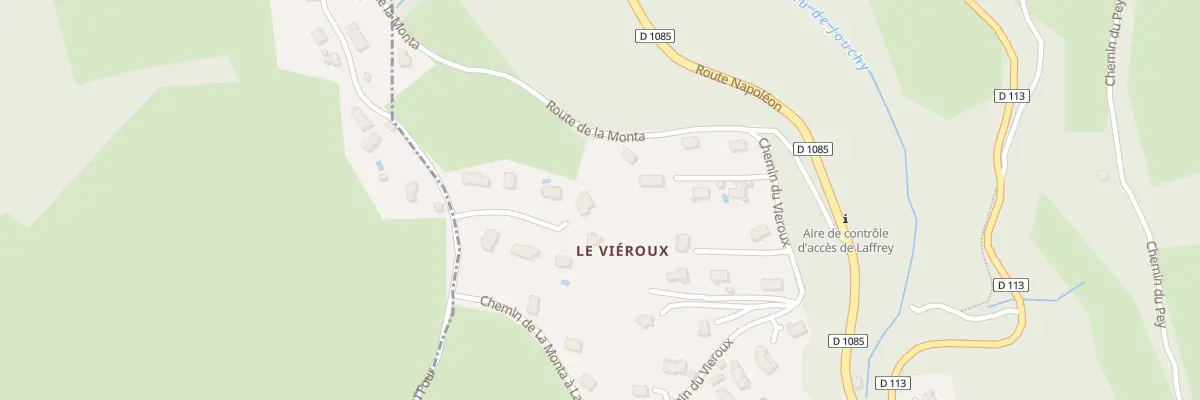 Plan du 5 Lot Bellon à Laffrey