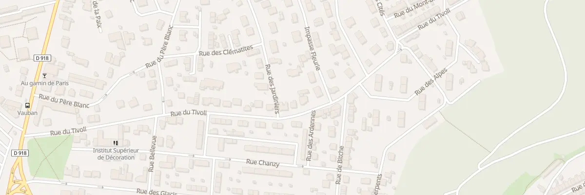 Plan du 31 Rue du Tivoli à Longwy