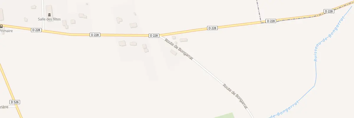 Plan du 24 Rte de Bongarrat à Saint-Jean-d’Hérans
