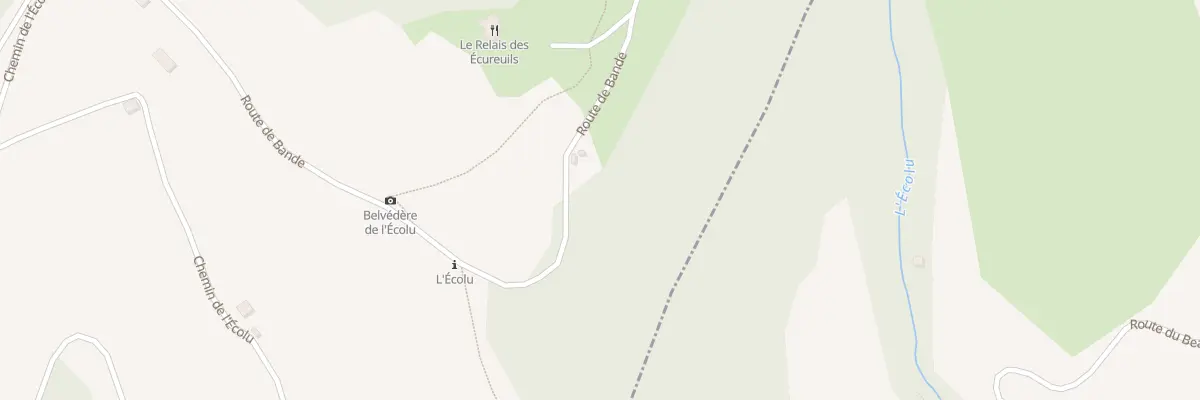 Plan du 3194 Rte de Bande à Saint-Pierre-de-Genebroz