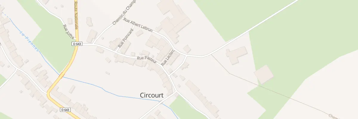 Plan du 5 Rue Leclerc à Xivry-Circourt