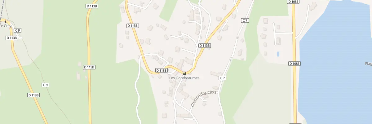 Plan du 5025 Rte du Col à Saint-Théoffrey