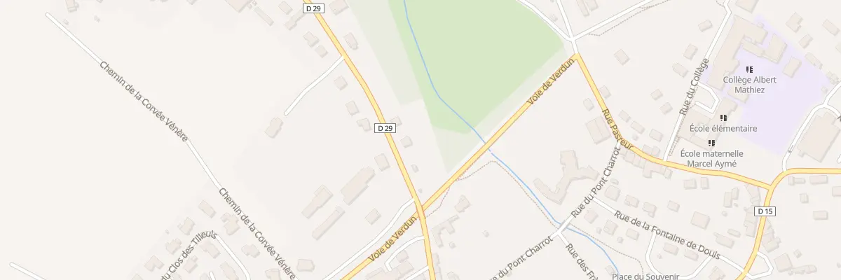 Plan du 2Q Rte de Gray à Marnay