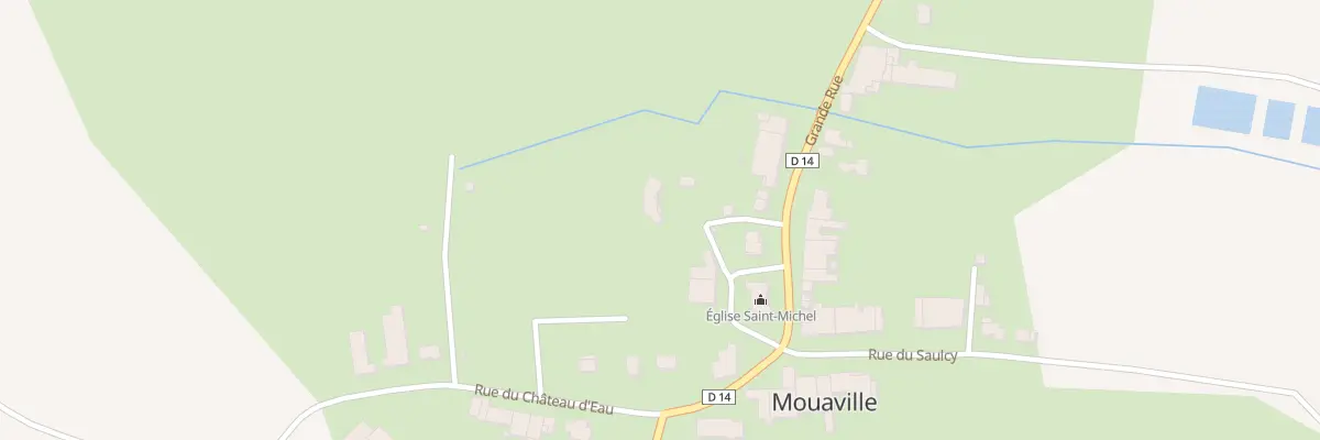 Plan du 4 Pl de l’Eglise à Mouaville