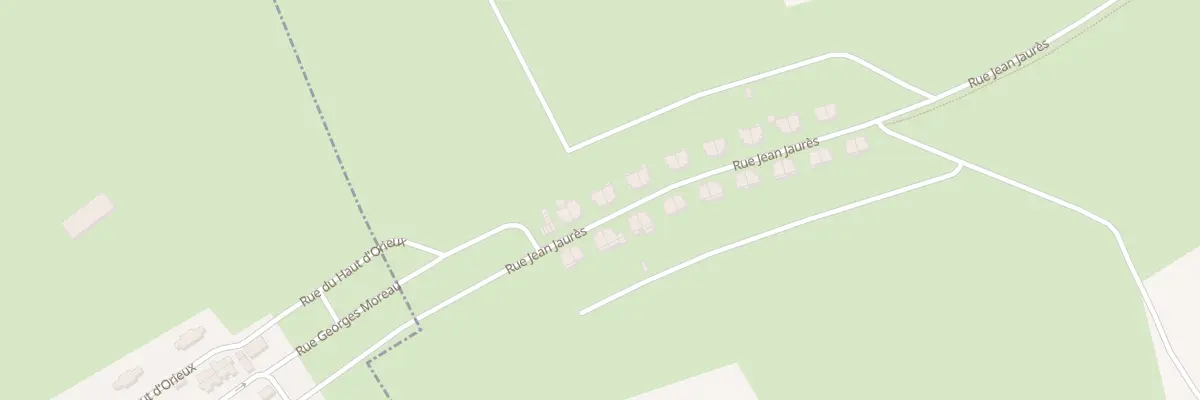 Plan du 109 Rue Jean Jaurès à Joudreville