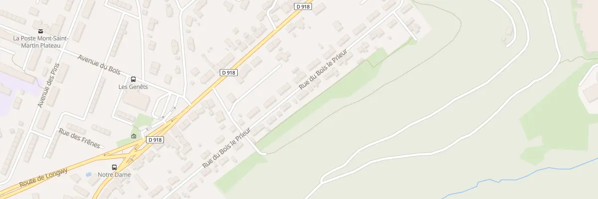 Plan du 38 Rue du Bois le Prieur à Mont-Saint-Martin