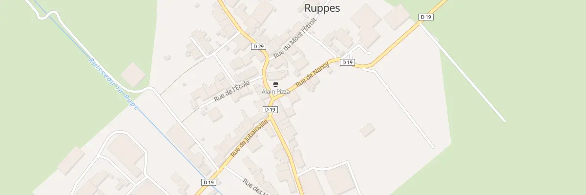Plan du 24 Rue de Nancy à Ruppes