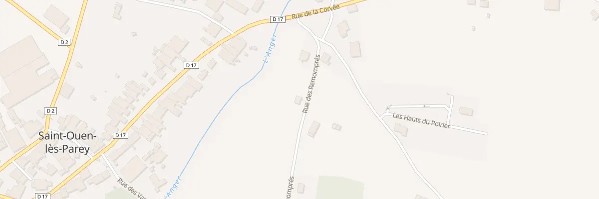 Plan du 138 Rue des Remompres à Saint-Ouen-lès-Parey