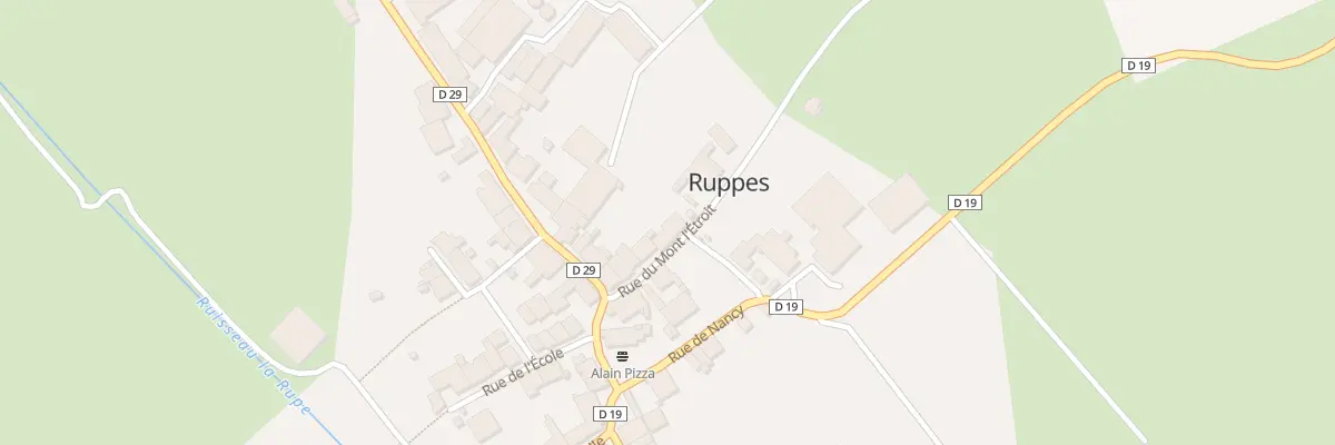 Plan du 71 Rue du Mont l’Etroit à Ruppes