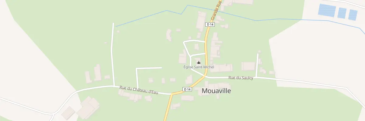 Plan du 5136 Pl de l’Eglise à Mouaville