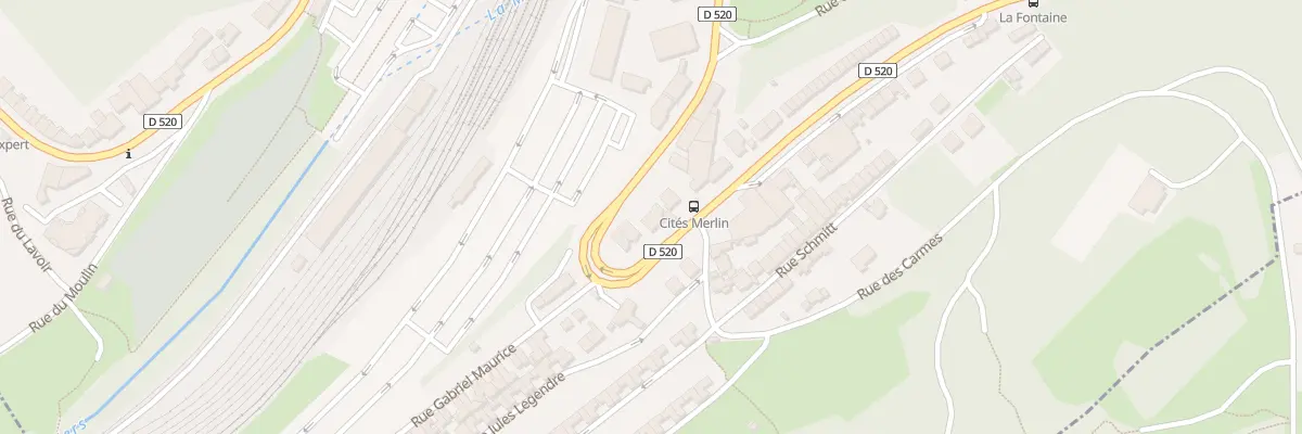 Plan du 13 Rue de la Faïencerie à Longwy