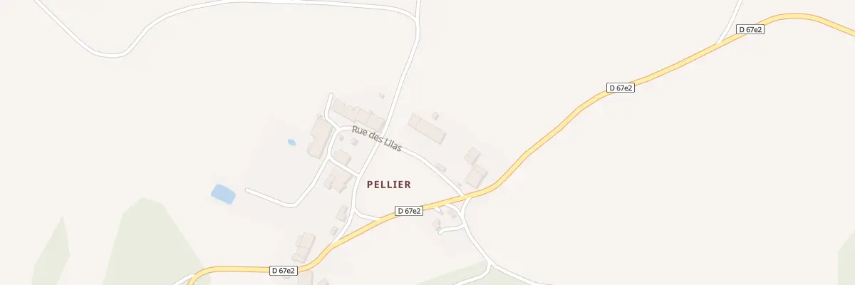 Plan du 52 Rue des Lilas Pellier à Charcier