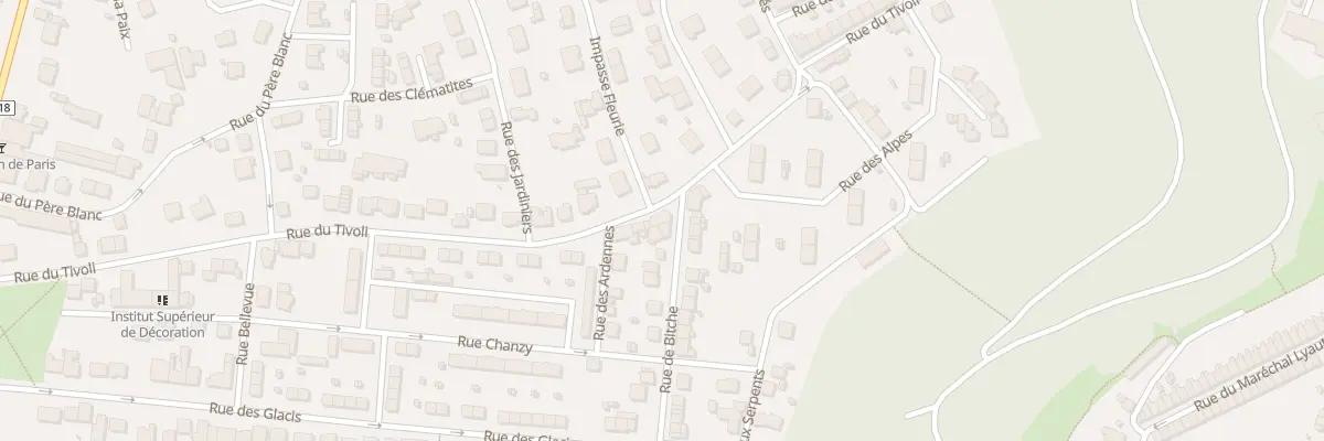 Plan du 42 Rue du Tivoli à Longwy