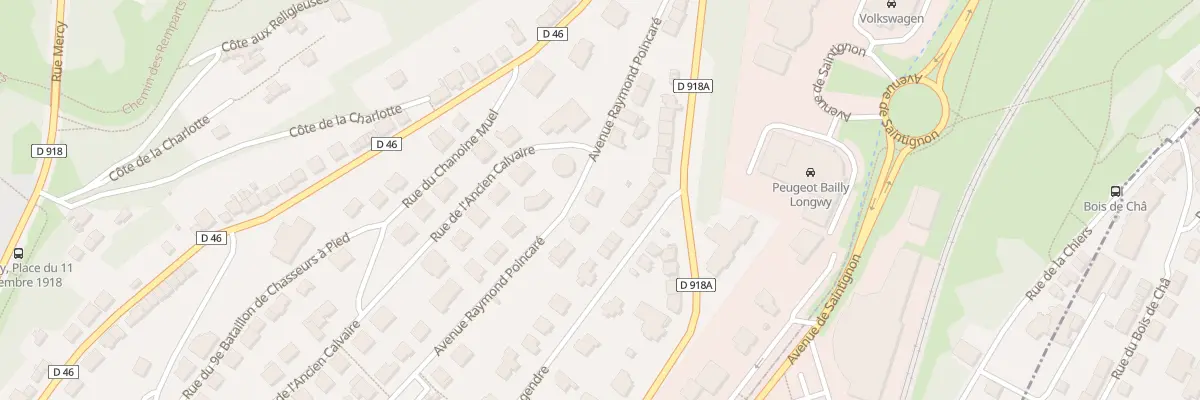 Plan du 32 Av Raymond Poincaré à Longwy