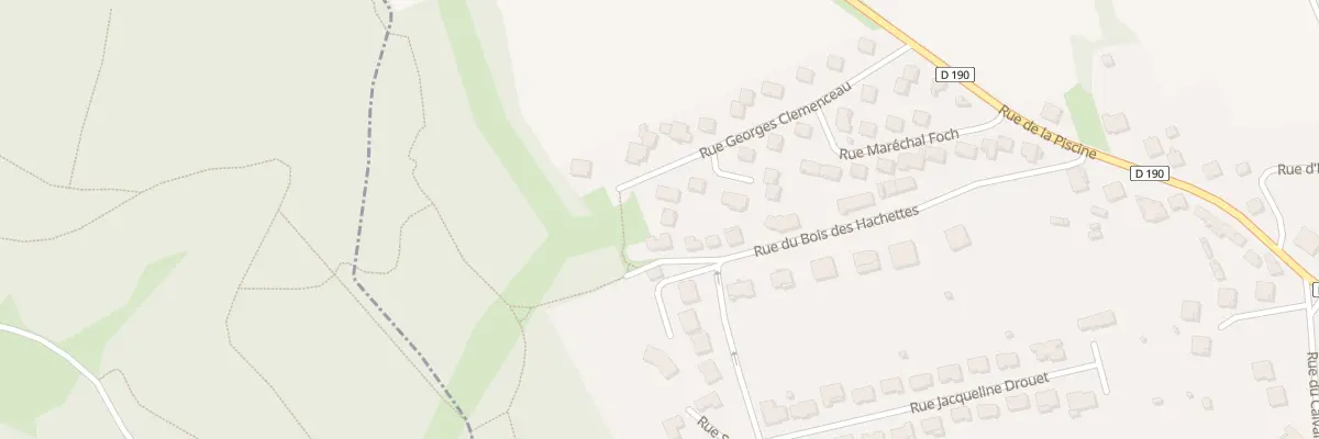 Plan du 17 Rue Georges Clemenceau à Mexy