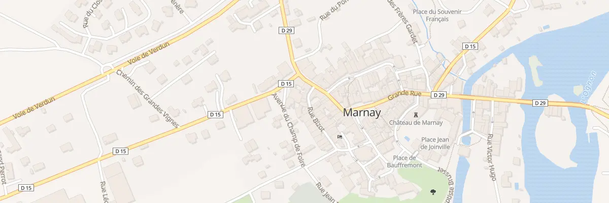 Plan du 4 Rue Bizot à Marnay