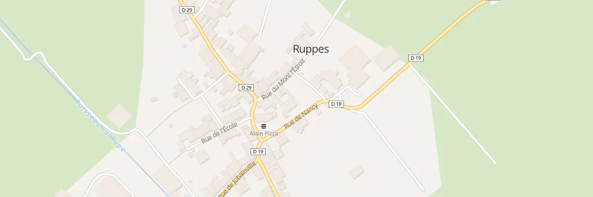 Plan du 30 Rue du Mont l’Etroit à Ruppes