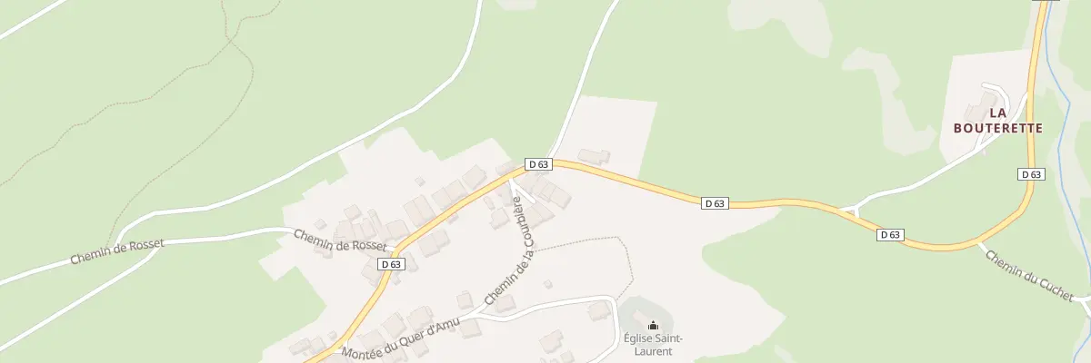Plan du 3 Pl du Quer d’Ava à Choux