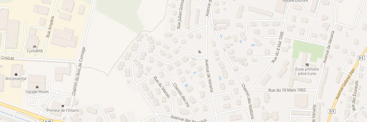 Plan du 9124 Av de Venaria à Vizille