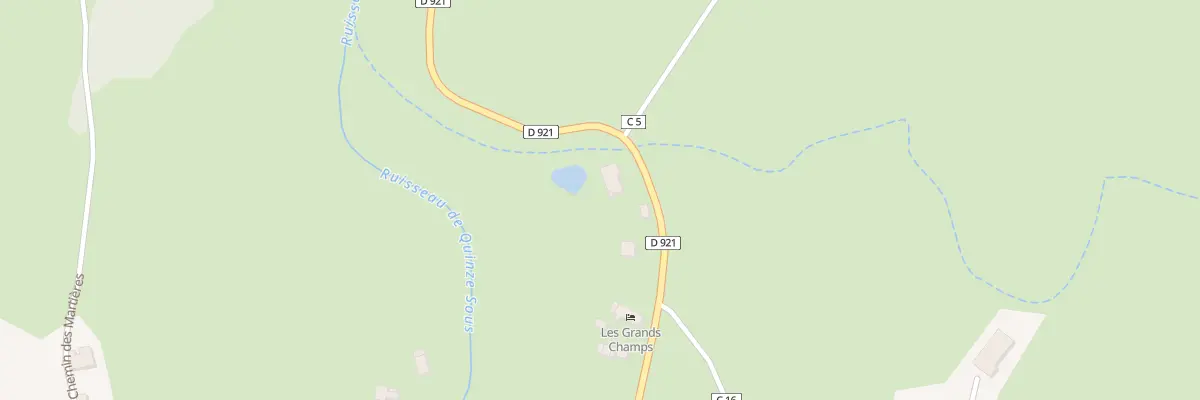 Plan du 3816 Rte du Lac à Attignat-Oncin