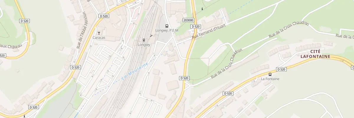 Plan du 2T Rue de la Faïencerie à Longwy
