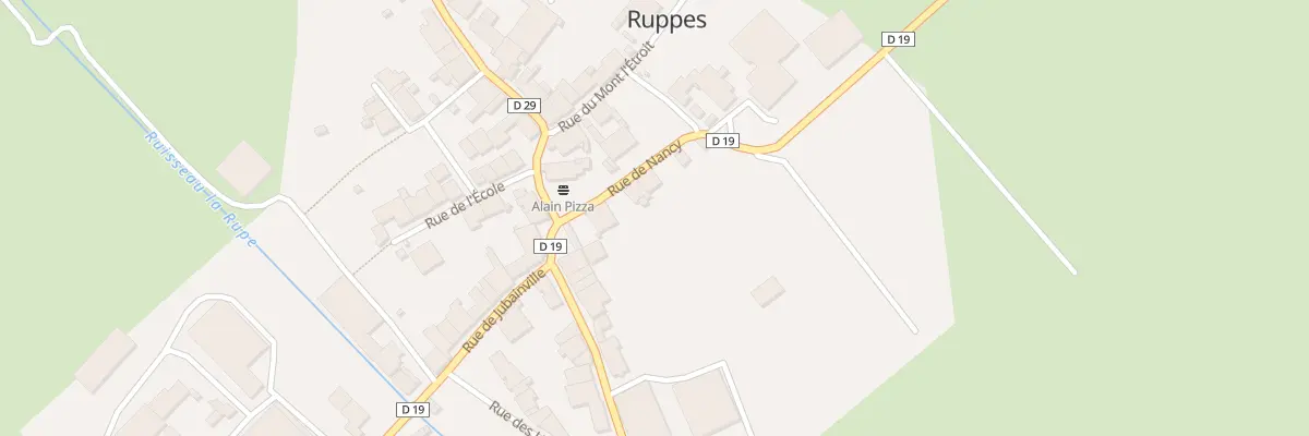 Plan du 36 Rue de Nancy à Ruppes